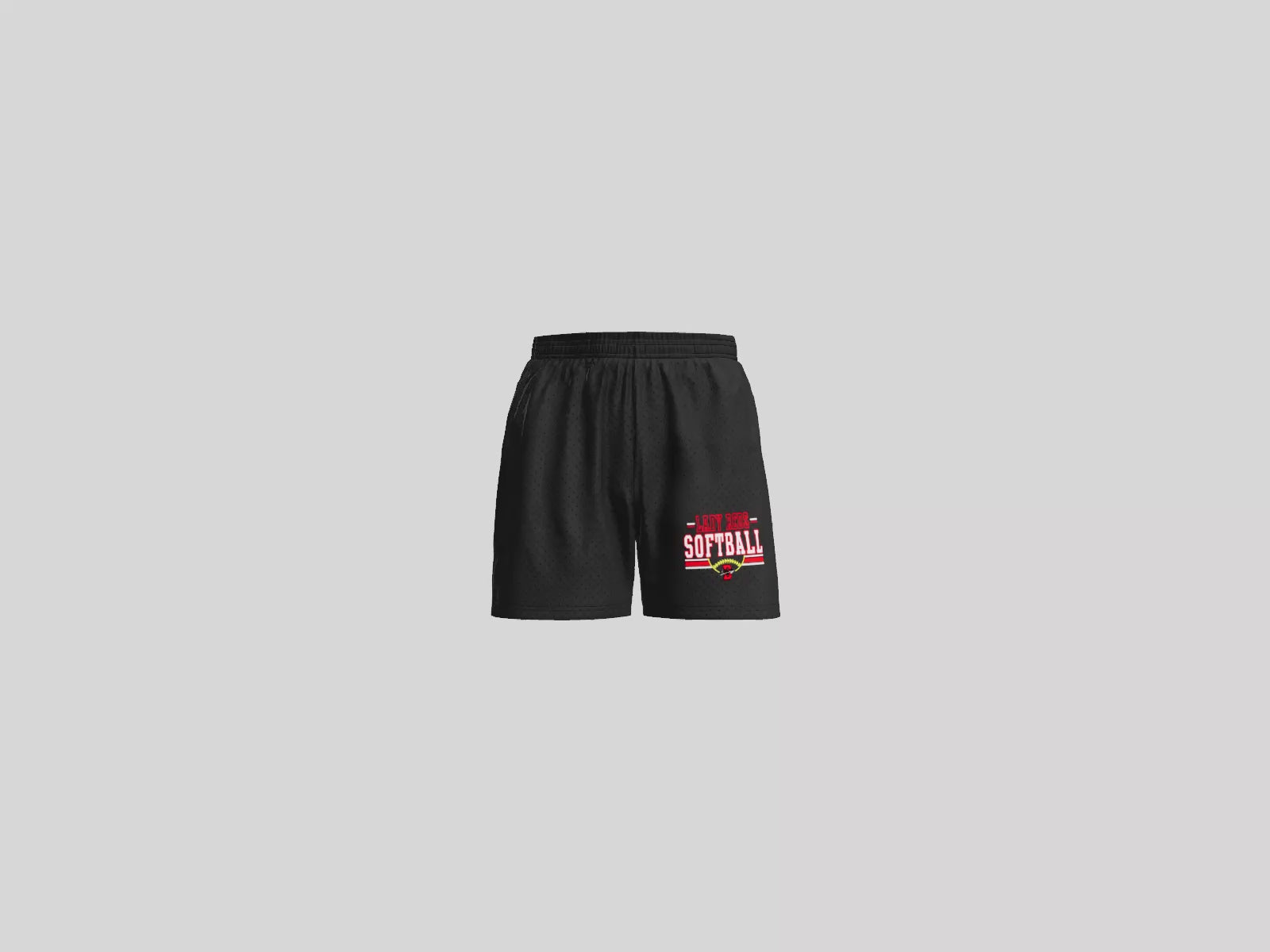 Bellaire Lady Reds Shorts (Shorter 5 and 7 inch inseam)