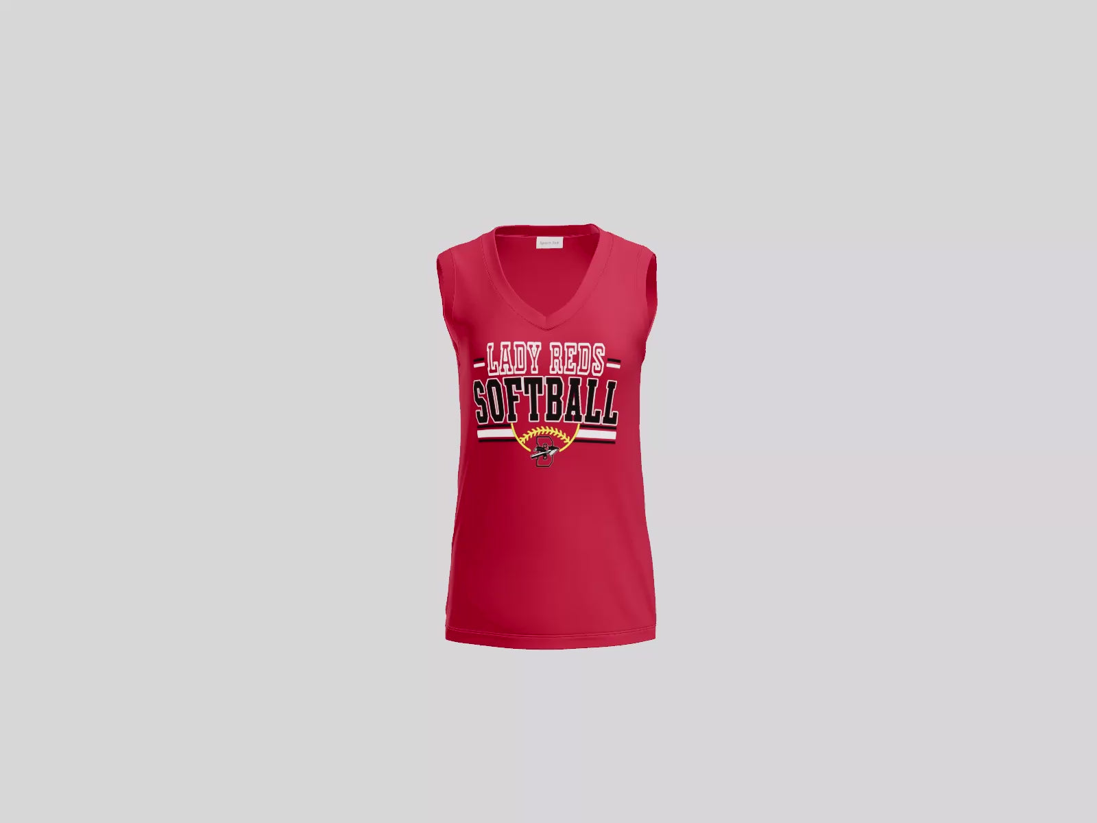 Bellaire Lady Reds V-Neck Tee